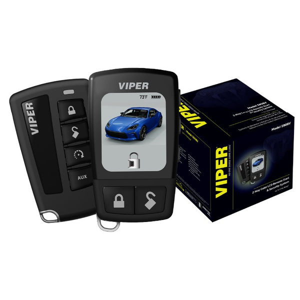 VIPER 5908V LCD 2-Way Security and Remote Start System