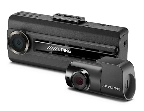 Alpine DVR-C310R Front & Rear HD Dash Cam w/Wi-Fi - Shark Electronics