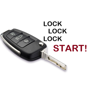 3 x Lock Start Remote Start