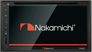 Nakamichi NA6605 6.8" 2-DIN DVD Carplay & Android Auto