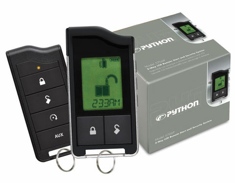Python 5706P LCD 2-Way Security and Remote Start System - Shark Electronics
