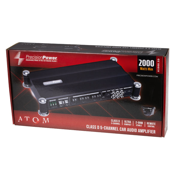 Precision Power A1000.5D 5Ch Amplifier - Shark Electronics