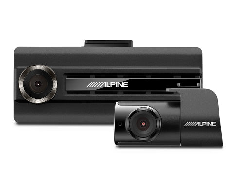 Alpine DVR-C310R Front & Rear HD Dash Cam w/Wi-Fi - Shark Electronics