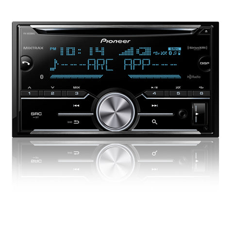 Pioneer FH-X830BHS 2-Din CD Receiver, Built-in Bluetooth®, HD Radio™ Tuner - Shark Electronics