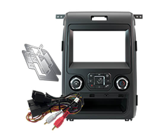 Maestro KIT-F150 Dash Kit and T-Harness for 2013-2014 Ford F150 with 4.3" Screen - Shark Electronics