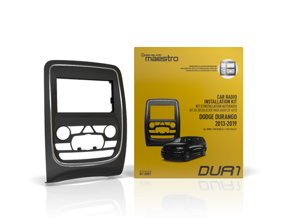 Maestro KIT-DUR1 Dash Kit, T-harness and USB interface for 2014 and up Dodge Durango - Shark Electronics