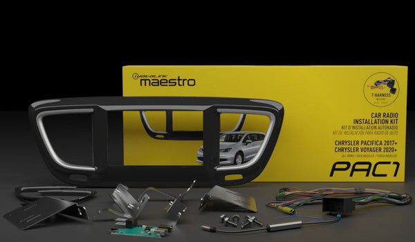 Maestro KIT-PAC1 Dash Kit and T-harness for Chrysler Pacifica and Voyager - Shark Electronics